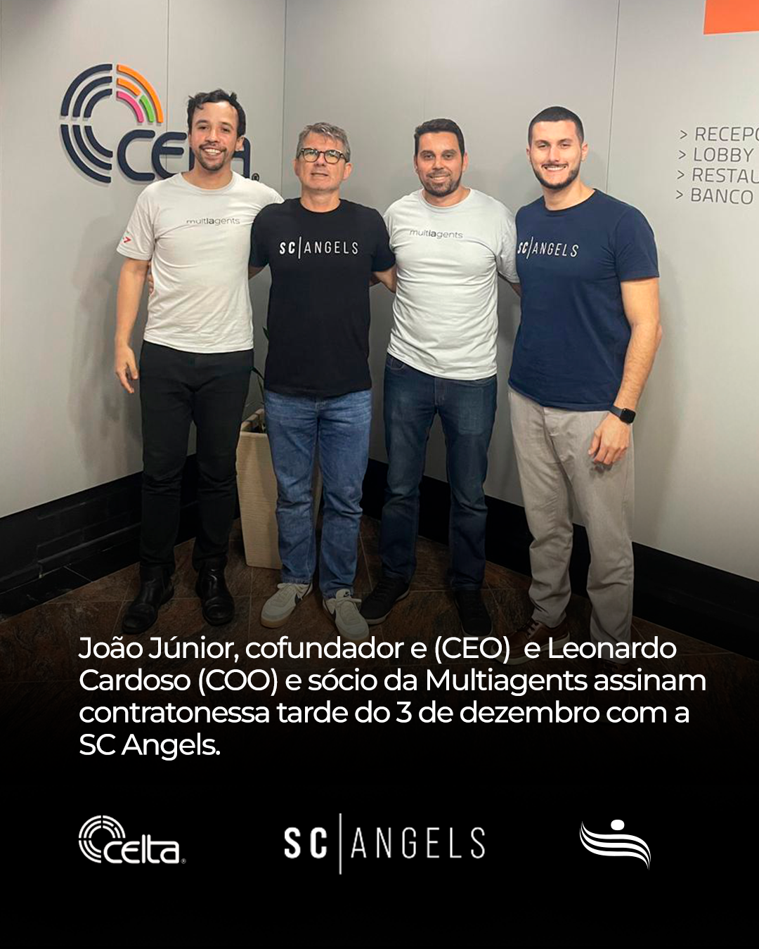 Paulo Pina con directores de Conscience